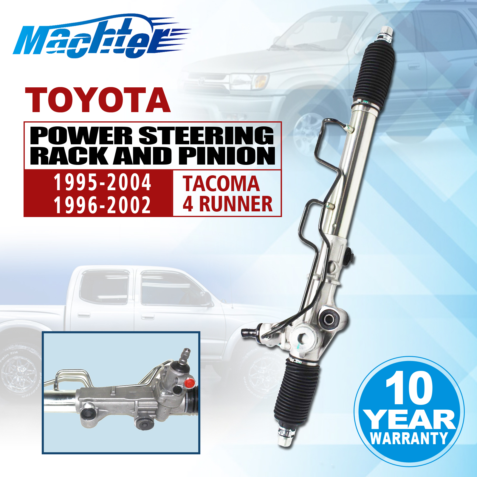 2010 Toyota Rack And Pinion