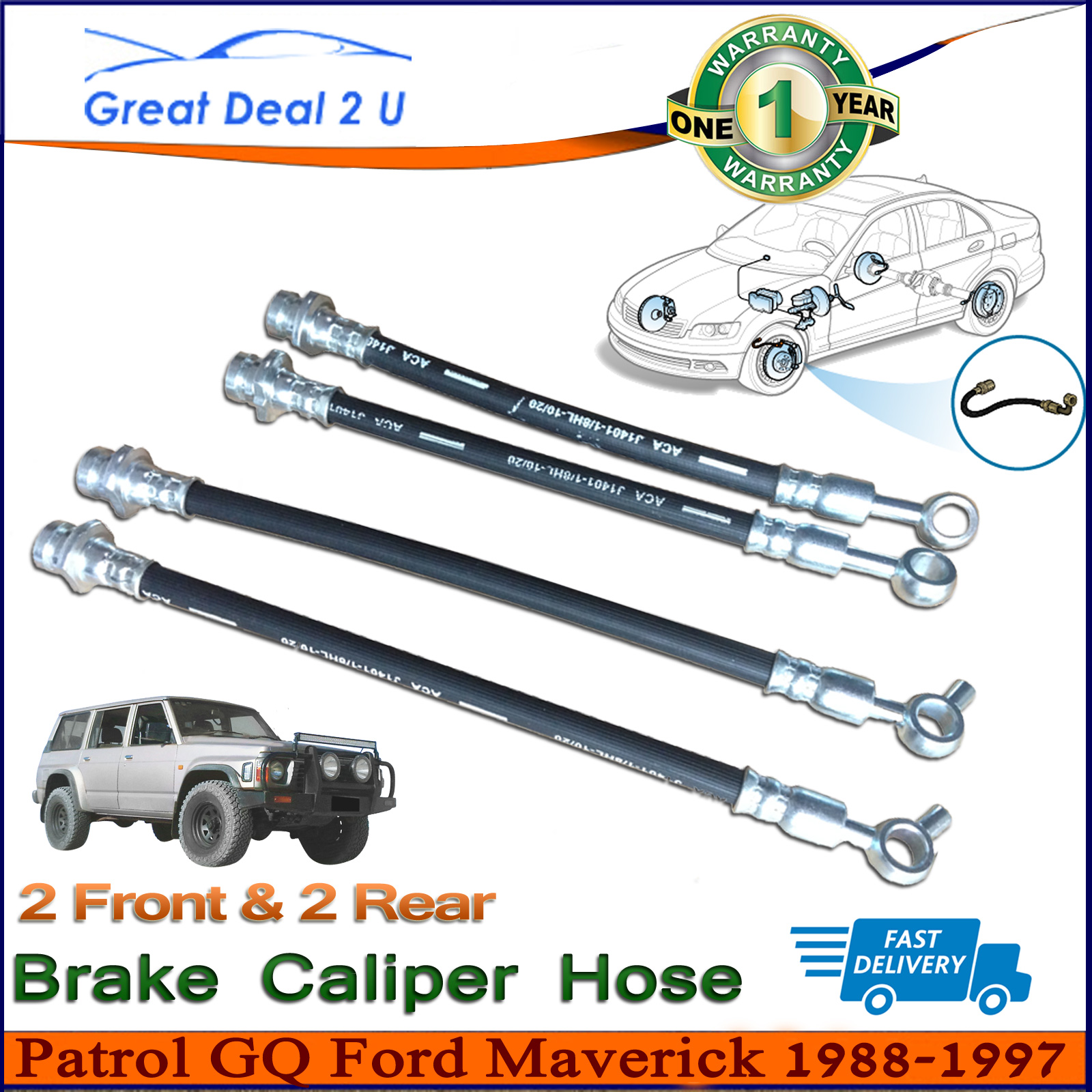 Ford territory brake lines #7